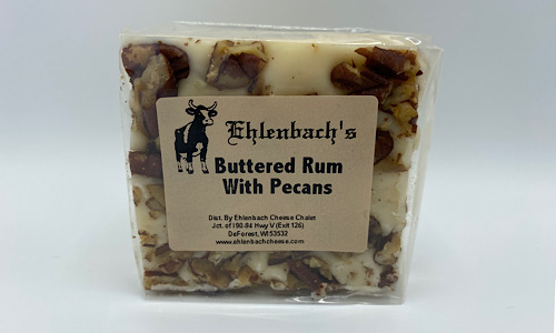 5-7oz. Fudge - Buttered Rum with Pecans
